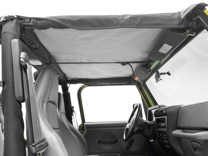 RedRock Bikini Top; Black Diamond (97-06 Jeep Wrangler TJ, Excluding Unlimited)