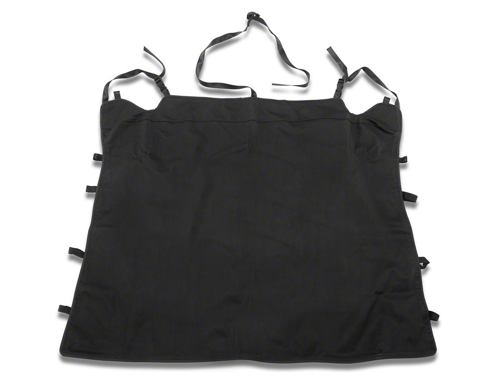 RedRock Bikini Top; Black Diamond (92-95 Jeep Wrangler YJ)