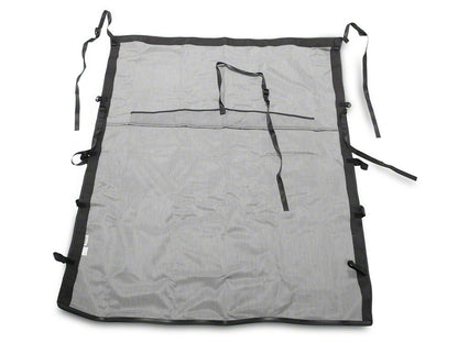 RedRock Extended Bikini Top; Black Denim (92-95 Jeep Wrangler YJ)