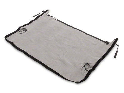 RedRock Tonneau Cover; Black Denim (76-91 Jeep C7 & Wrangler YJ)