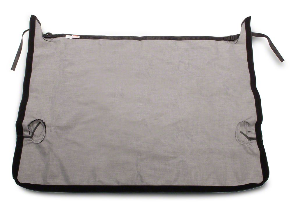 RedRock Tonneau Cover; Black Denim (76-91 Jeep C7 & Wrangler YJ)