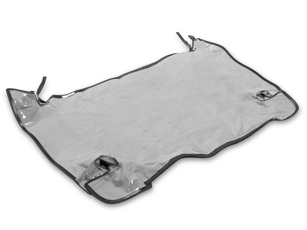 RedRock Tonneau Cover; Black Denim (92-95 Jeep Wrangler YJ)