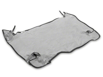 RedRock Tonneau Cover; Black Denim (92-95 Jeep Wrangler YJ)