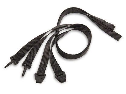 RedRock Extended Bikini Top; Black Diamond (11-18 Jeep Wrangler JK 2-Door)