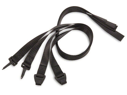 RedRock Extended Bikini Top; Black Diamond (11-18 Jeep Wrangler JK 4-Door)