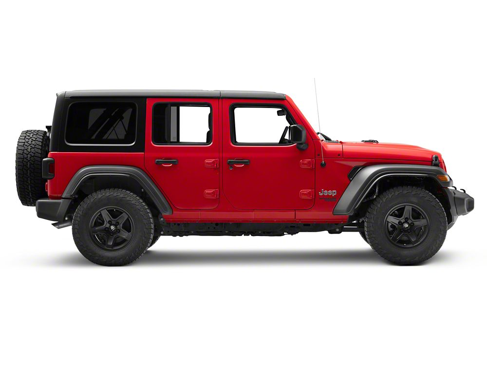 RedRock Fender Flare Extensions (18-25 Jeep Wrangler JL, Excluding Rubicon)
