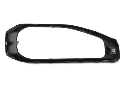 RedRock Fog Light Surround; Gray; Driver Side (18-25 Jeep Wrangler JL Sahara)
