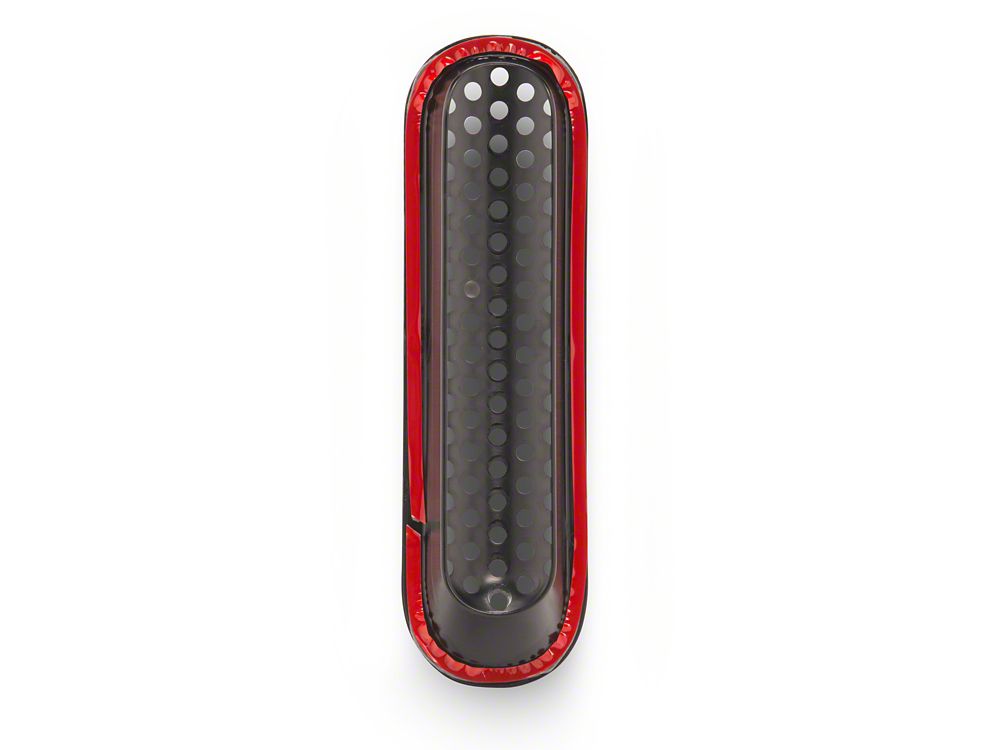 RedRock Mesh Grille Inserts; Matte Black (07-18 Jeep Wrangler JK)