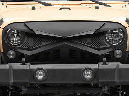 RedRock Hawk Grille with LED Lighting (07-18 Jeep Wrangler JK)