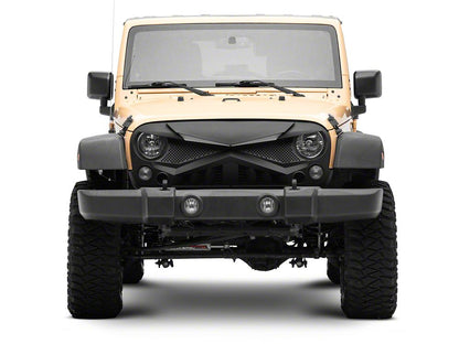 RedRock Hawk Grille with LED Lighting (07-18 Jeep Wrangler JK)