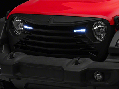 RedRock Tomahawk Grille with LED Lighting (18-25 Jeep Wrangler JL)