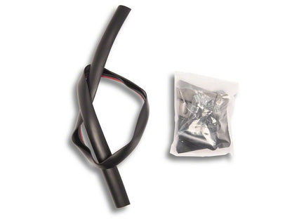 RedRock Tomahawk Grille; Matte Black (18-25 Jeep Wrangler JL)