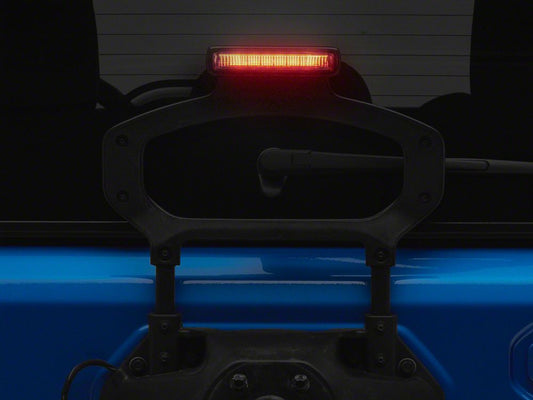 RedRock Third Brake Light Cover; Smoked (18-25 Jeep Wrangler JL)
