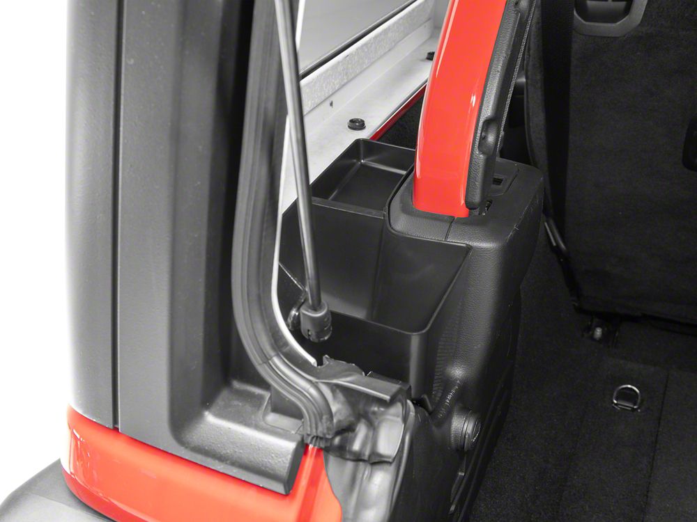 RedRock Rear Cargo Area Storage Organizers (18-23 Jeep Wrangler JL)