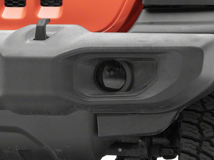 RedRock Fog Light Covers; Smoked (18-25 Jeep Wrangler JL Sport)