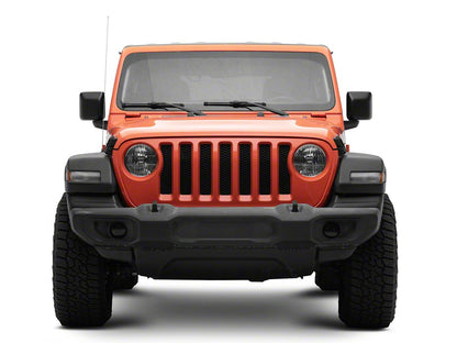 RedRock Fog Light Covers; Smoked (18-25 Jeep Wrangler JL Sport)