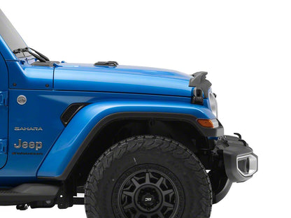 RedRock Hood Guard with LED Lighting (18-25 Jeep Wrangler JL, Excluding Rubicon 392)