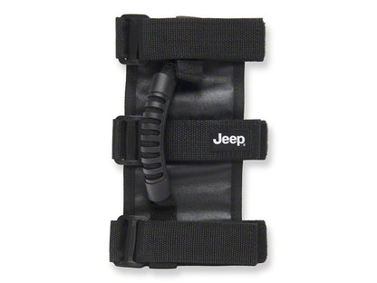 Jeep Licensed by RedRock Grab Handles with Jeep Logo (97-18 Jeep Wrangler TJ & JK)