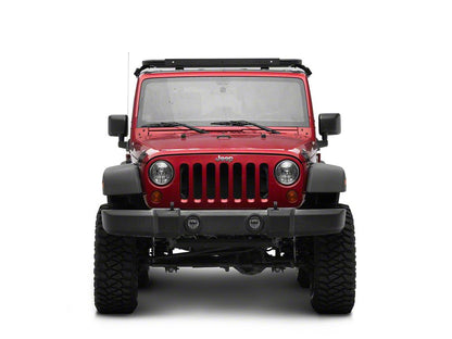 RedRock Multi-Function Platform Style Aluminum Roof Rack (07-18 Jeep Wrangler JK w/ OE Hard Top)