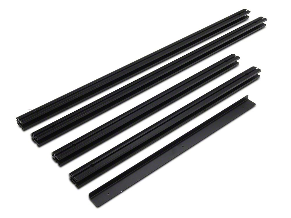 RedRock Multi-Function Platform Style Aluminum Roof Rack (07-18 Jeep Wrangler JK w/ OE Hard Top)