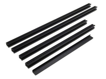 RedRock Multi-Function Platform Style Aluminum Roof Rack (07-18 Jeep Wrangler JK w/ OE Hard Top)