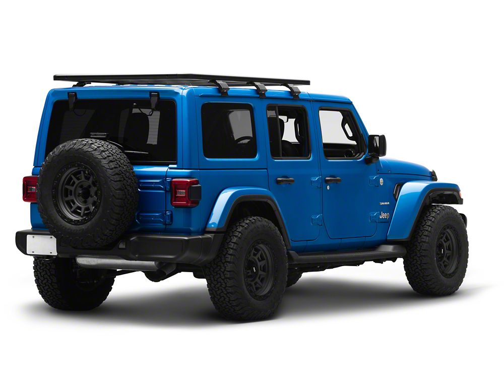 RedRock Multi-Function Platform Style Aluminum Roof Rack (18-25 Jeep Wrangler JL w/ OE Hard Top)