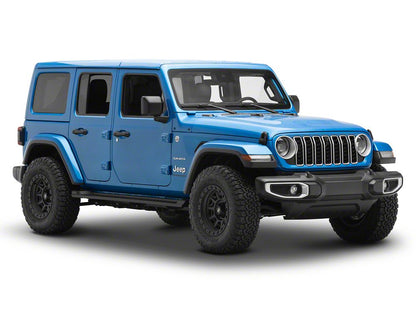RedRock Heavy Duty Steel OE Style Side Step Bars (18-25 Jeep Wrangler JL 4-Door)