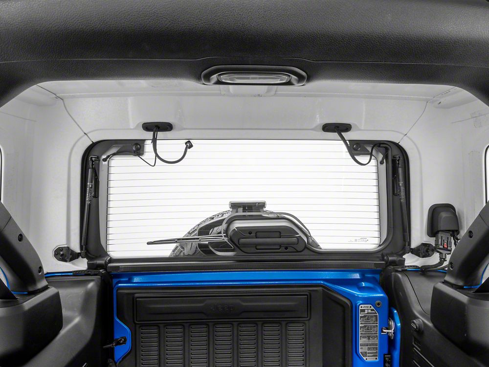 RedRock Rear Cargo Window Grip Handle Cover (18-25 Jeep Wrangler JL w/ Factory Hard Top)