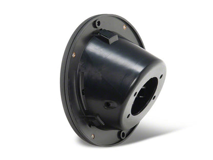 RedRock Fuel Filler Cover; Matte Black (97-06 Jeep Wrangler TJ)