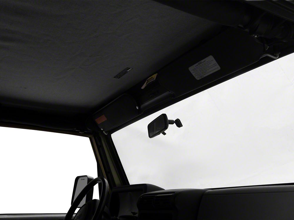 RedRock OE-Style Replacement Soft Top; Black Denim (97-06 Jeep Wrangler TJ, Excluding Unlimited)