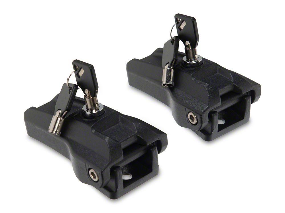 RedRock Locking Hood Catch Kit (18-25 Jeep Wrangler JL)