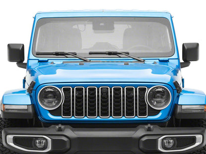 RedRock Locking Hood Catch Kit (18-25 Jeep Wrangler JL)