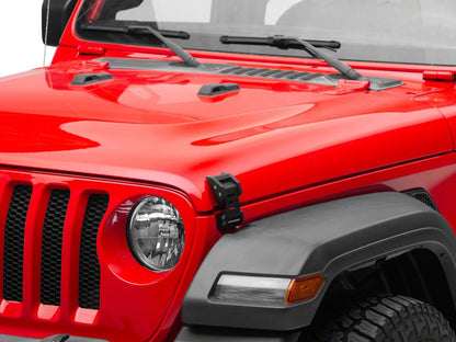 RedRock Billet Hood Catch Kit (07-25 Jeep Wrangler JK & JL)