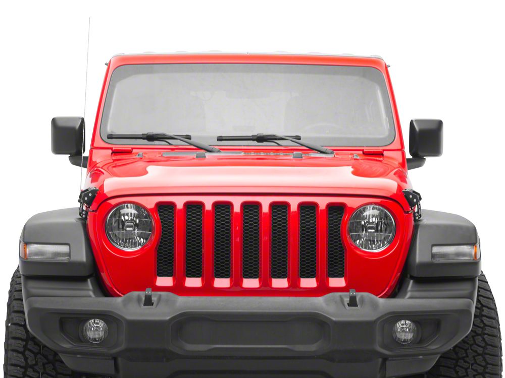 RedRock Billet Hood Catch Kit (07-25 Jeep Wrangler JK & JL)