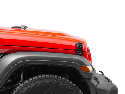 RedRock Billet Hood Catch Kit (07-25 Jeep Wrangler JK & JL)