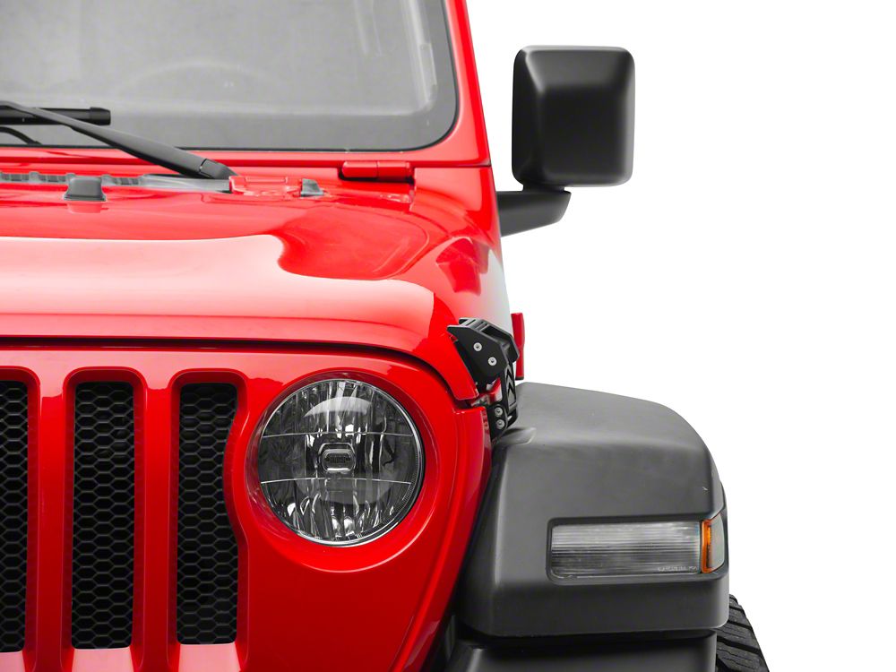 RedRock Billet Hood Catch Kit (07-25 Jeep Wrangler JK & JL)