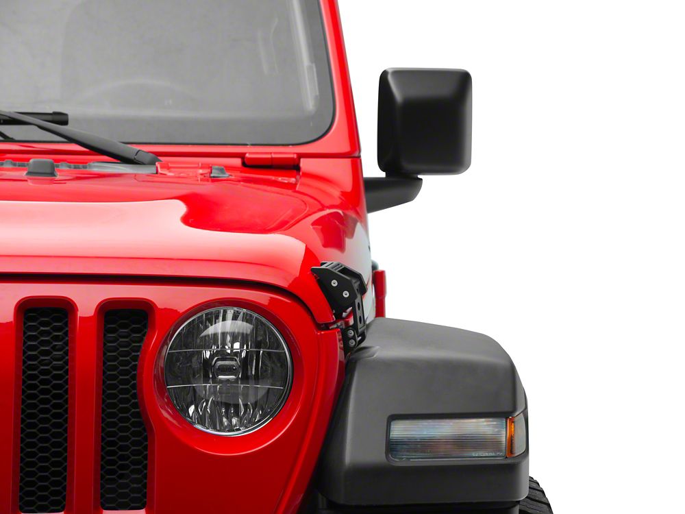 RedRock Billet Hood Catch Kit (07-25 Jeep Wrangler JK & JL)