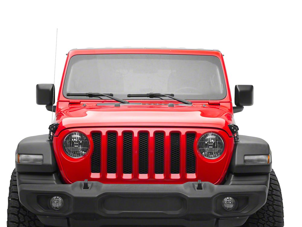 RedRock Billet Hood Catch Kit (07-25 Jeep Wrangler JK & JL)