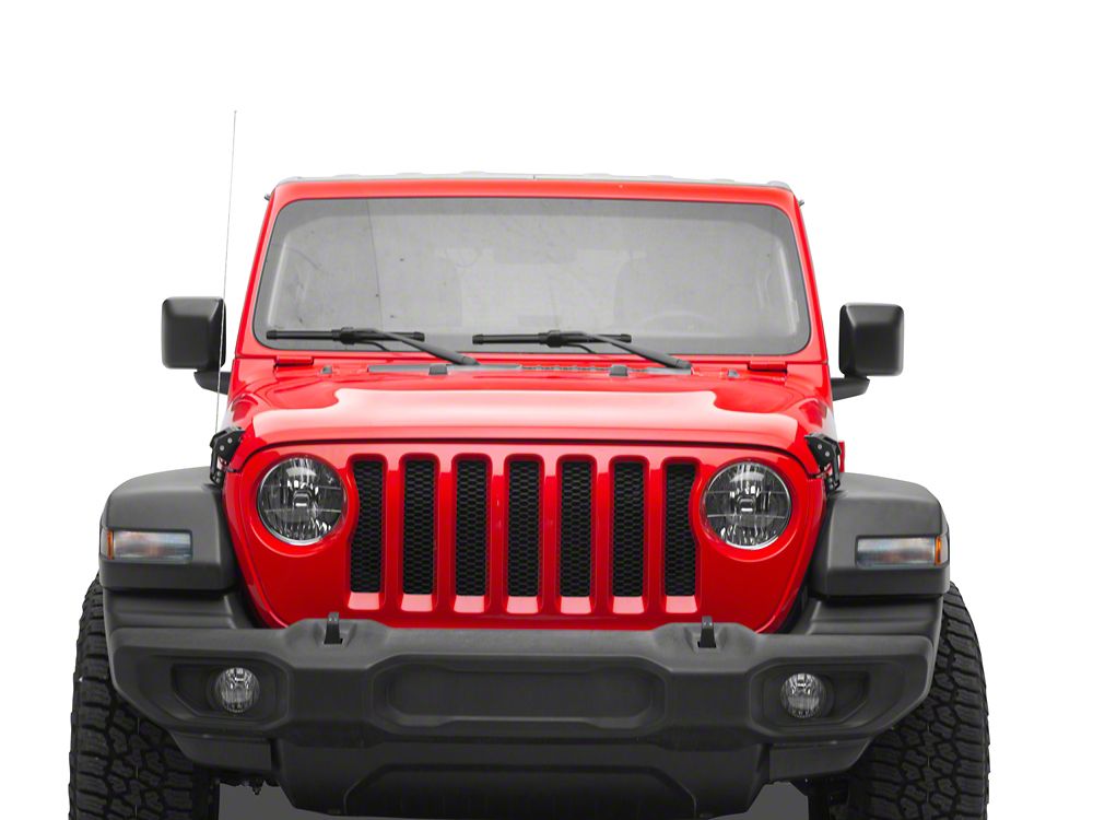 RedRock Billet Hood Catch Kit (07-25 Jeep Wrangler JK & JL)