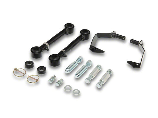 RedRock Quick Disconnect Sway Bar End Link for 2.50 to 6-Inch Lift (20-25 Jeep Gladiator JT)