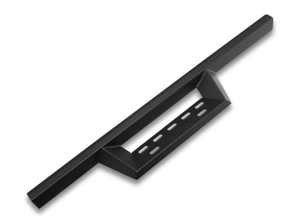 RedRock 4-Inch Drop TC1 Running Boards; Textured Black (18-25 Jeep Wrangler JL 2-Door)