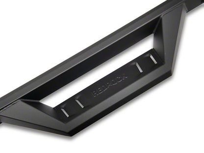 RedRock TC2 Drop Step Running Boards; Textured Black (07-18 Jeep Wrangler JK 4-Door)