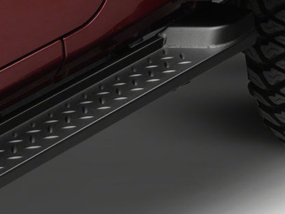 RedRock Heavy Duty Steel OE Style Side Steps (07-18 Jeep Wrangler JK 2-Door)