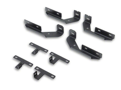 RedRock Heavy Duty Steel OE Style Side Steps (07-18 Jeep Wrangler JK 2-Door)