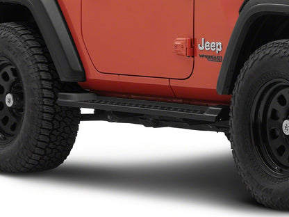 RedRock Heavy Duty Steel OE Style Side Steps (18-25 Jeep Wrangler JL 2-Door)