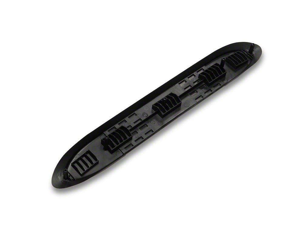 Jeep Licensed by RedRock Replacement Step Pad with Jeep Logo for 3-Inch Tubular Side Step Bars Only; 21.30-Inch x 3.10-Inch