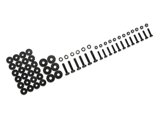 RedRock Replacement Side Armor Hardware Kit for J125457-JL Only (18-25 Jeep Wrangler JL 4-Door)