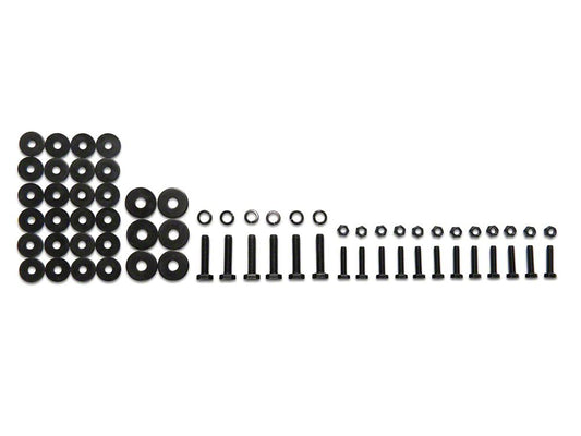 RedRock Replacement Side Armor Hardware Kit for J125457-JL Only (18-25 Jeep Wrangler JL 4-Door)