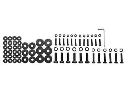 RedRock Replacement Side Step Bar Hardware Kit for J100550 Only (07-18 Jeep Wrangler JK 4-Door)