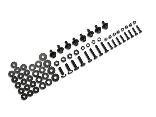 RedRock Replacement Side Step Bar Hardware Kit for J127013-JL Only (18-25 Jeep Wrangler JL 2-Door)